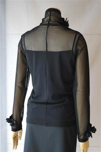 画像7: RainDance チュールハイネックカットソー　（ジュリア） (7)