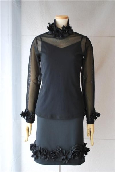 画像8: RainDance チュールハイネックカットソー　（ジュリア） (8)