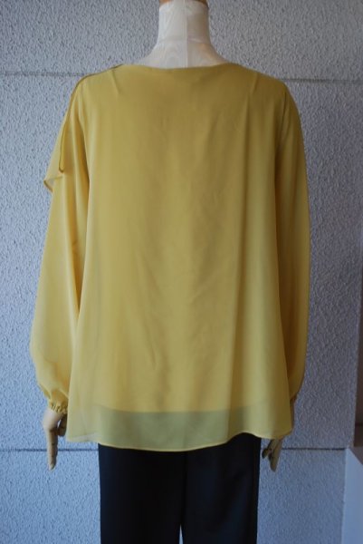 画像3: POTECHINO　カットソーブラウス　★4サイズ再入荷★ (3)
