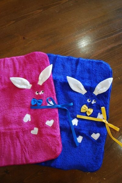 画像5: POTECHINO ラビットハンカチ (5)