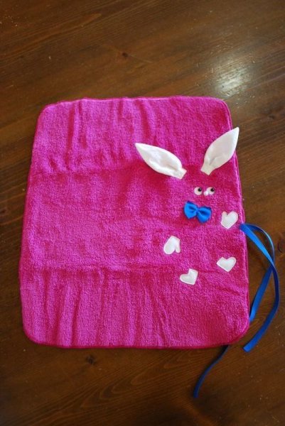 画像4: POTECHINO ラビットハンカチ (4)