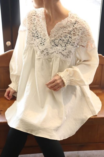 画像1: CAETLA　ブラウス　☆再入荷☆ (1)