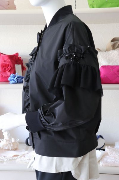 画像2: trictrac フリルブルゾン　☆再入荷☆ (2)