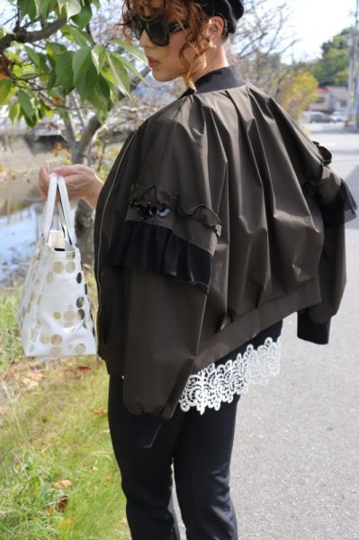 画像6: trictrac フリルブルゾン　☆再入荷☆ (6)