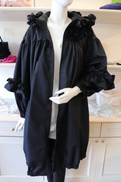 画像14: POTECHINO 　フリルコート☆黒再入荷しました☆ (14)