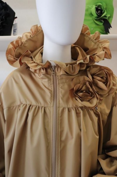 画像7: POTECHINO 　フリルコート☆黒再入荷しました☆ (7)