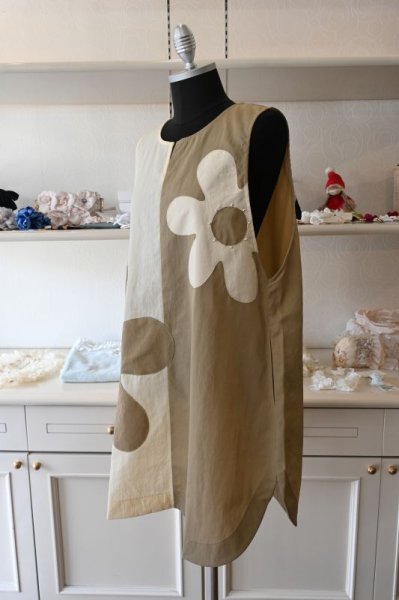 画像5: POTECHINO ポテネッタエプロン☆黒再入荷☆ (5)