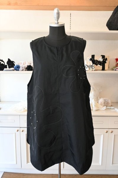 画像3: POTECHINO ポテネッタエプロン☆黒再入荷☆ (3)