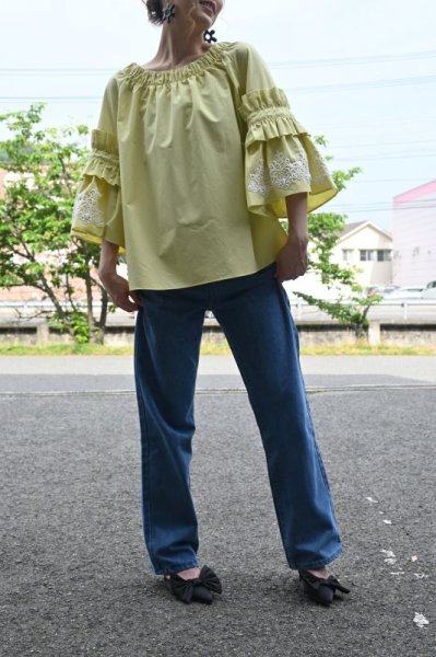 画像4: trictrac　テントブラウス (4)