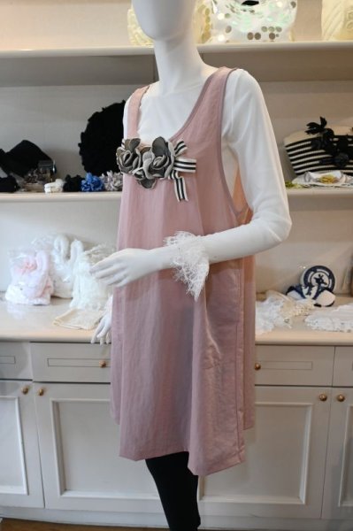 画像2: POTECHINO エプロン ☆ピンク入荷☆ (2)