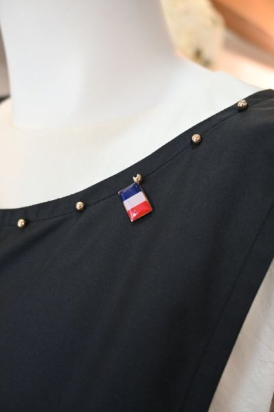 画像12: POTECHINO　ギャザーエプロン☆再入荷☆ (12)