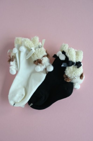 画像4: CAETLA　アルベロベロ　ソックス（ウサギ）　　　　　 (4)