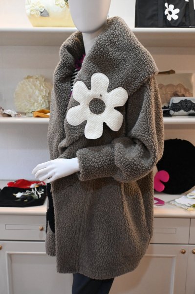 画像21: POTECHINO  プードルコーディガン　☆グレー入荷しました☆ (21)