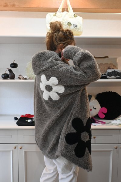 画像19: POTECHINO  プードルコーディガン　☆グレー入荷しました☆ (19)