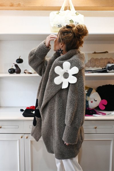 画像17: POTECHINO  プードルコーディガン　☆グレー入荷しました☆ (17)