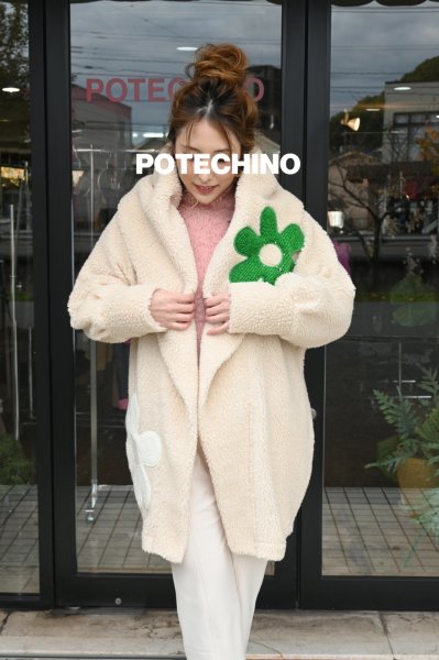画像23: POTECHINO  プードルコーディガン　☆グレー入荷しました☆ (23)