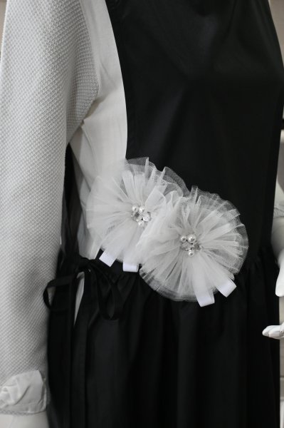 画像3: POTECHINO　ギャザーエプロン☆再入荷☆ (3)