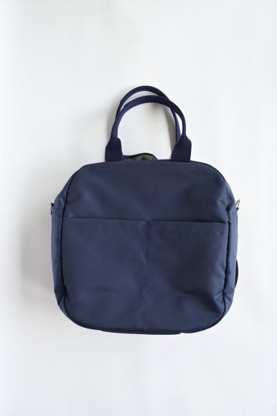 画像2: POTECHINO ローズバッグ(グランローザ)☆紺×ベージュチェック入荷☆ (2)