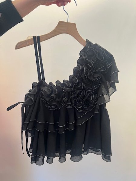 画像4: POTECHINO ステッチフラワービスチェ (4)