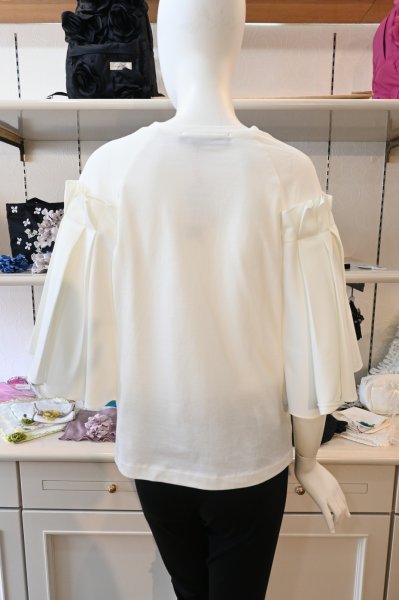 画像5: POTECHINO フラワーカットカットソー (5)