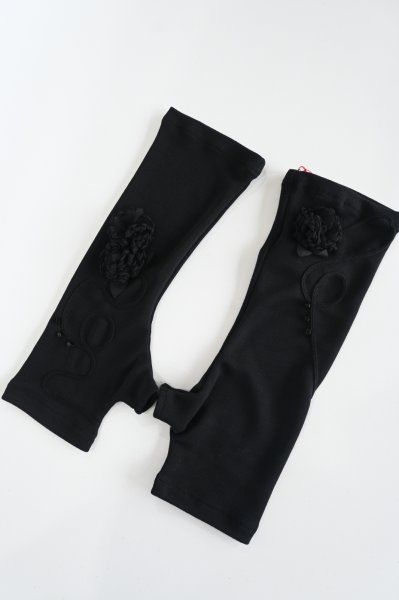 画像9: POTECHINO　アームカバー（ポンポンフラワー）　 (9)