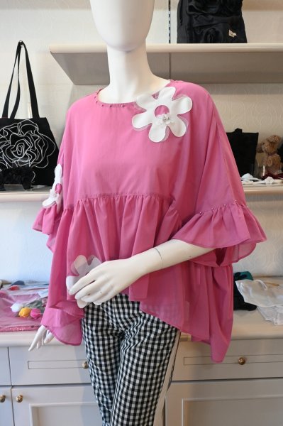画像7: POTECHINO フリルブラウス☆再入荷☆ (7)