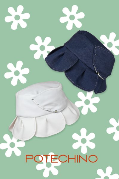 画像3: POTECHINO　シークレットフラワー帽子 (3)