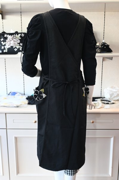 画像5: POTECHINO　キルトエプロン (5)