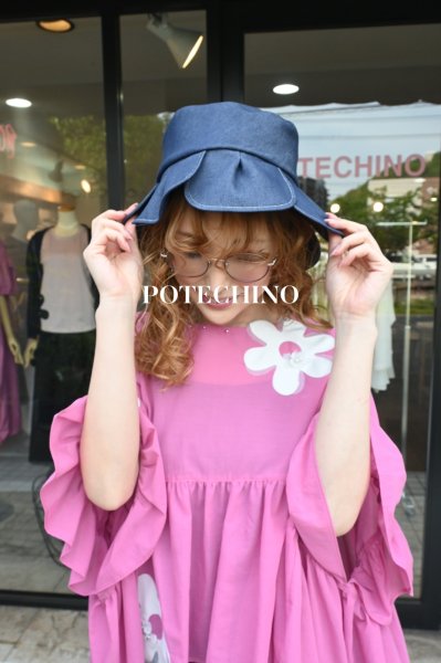 画像2: POTECHINO　シークレットフラワー帽子 (2)