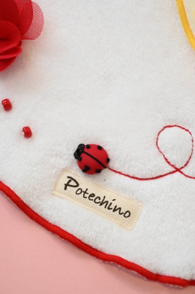 画像3: POTECHINO　円形ハンカチ (3)