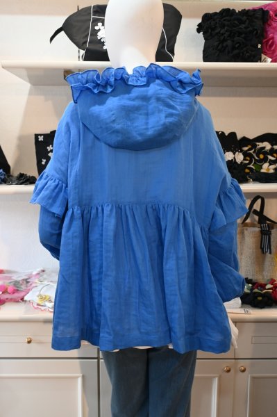 画像9: POTECHINO ガーゼパーカー　☆ブルー再入荷しました☆ (9)