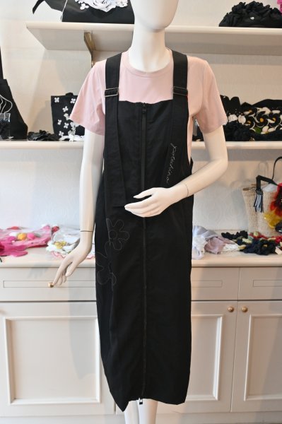 画像2: POTECHINO ナイロンジャンパースカート（ポテネッタ） (2)