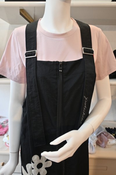 画像4: POTECHINO ナイロンジャンパースカート（ポテネッタ） (4)