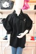 画像1: POTECHINO ステッチフリルブラウス☆ネイビー＆黒入荷しました☆ (1)