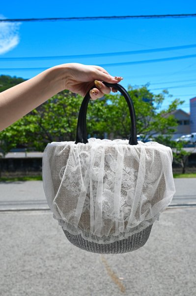 画像1: HISCHRONE　シャーリングカゴbag (1)