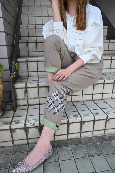 画像1: POTECHINO パンツ (1)