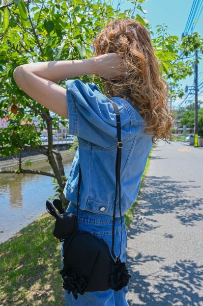 画像6: RainDance　ウサギバック　☆黒入荷しました☆ (6)