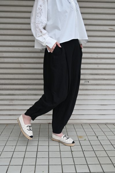 画像3: CAETLA　バンブーリネンフォルム パンツ (3)