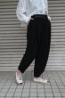 画像1: CAETLA　バンブーリネンフォルム パンツ (1)