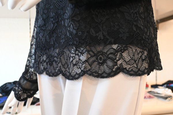 画像5: HISCHRONE　総レースカットソー (5)