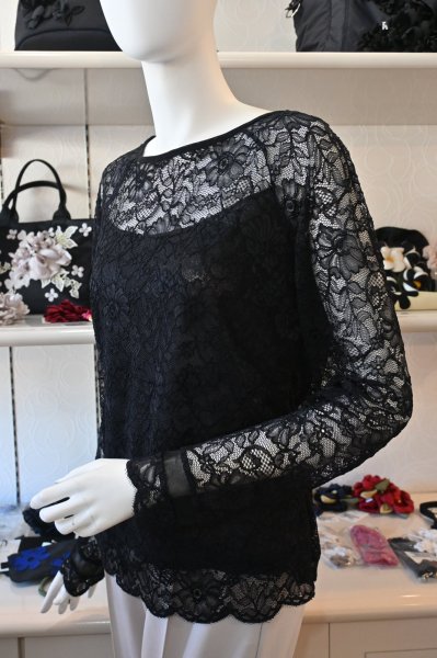 画像3: HISCHRONE　総レースカットソー (3)