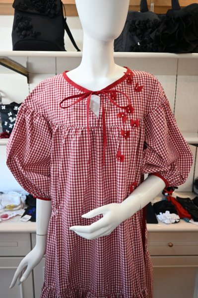 画像6: POTECHINO  ワンピース　チェック ☆再入荷☆ (6)