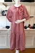 画像3: POTECHINO  ワンピース　チェック ☆再入荷☆ (3)