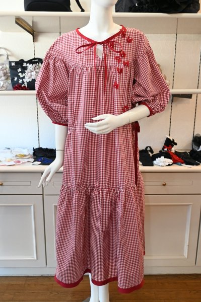 画像4: POTECHINO  ワンピース　チェック ☆再入荷☆ (4)