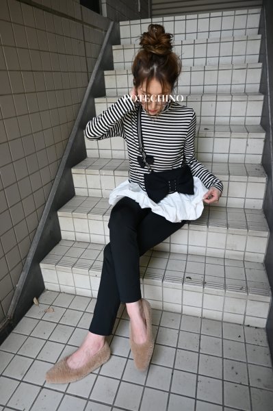 画像2: POTECHINO　バルーンカットソー　 (2)