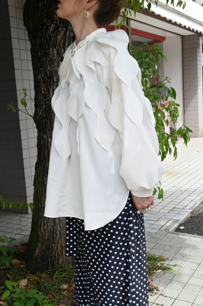 画像14: POTECHINO 渚ブラウス (14)