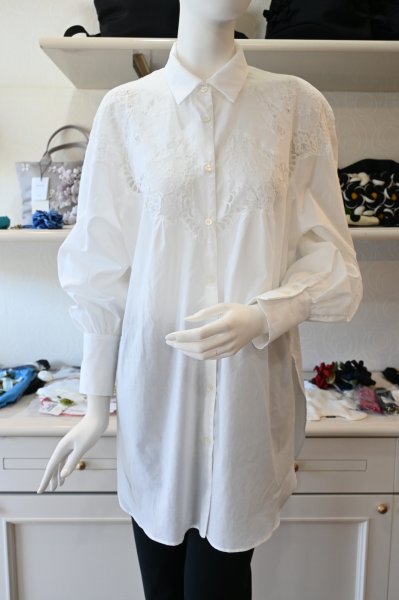 画像2: CAETLA　ロングブラウス (2)