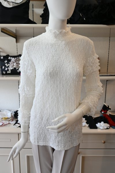 画像2: HISCHRONE　シャーリングカットソー (2)