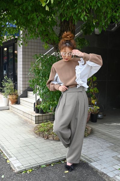 画像3: POTECHINO フリースプルオーバー (3)