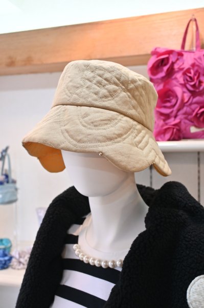 画像3: POTECHINO　キルト帽子 (3)